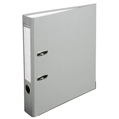 Imagen de Exacompta 915416B Archivador de palanca polipropileno, Gris, A4, 320x290 mm, 1 pieza