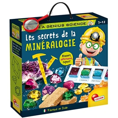 Imagen de I&#039;m a Genius Le Secrets de LA MINERALOGIA, CREA tu colección minerales, Partir 7 años