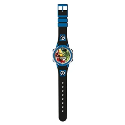 Imagen de Kids Licensing Reloj Digital Niños Avengers Diseño Los Vengadores Infantil con Luz de Pulsera Ajustable Bisel Reforzado Aprendizaje Licencia Oficial