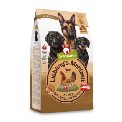 Imagen de GranataPet Comida Favorita para Aves de Corral, 1,8 kg, Seca Perros, Perros sin Cereales y azúcares añadidos, pienso Completo