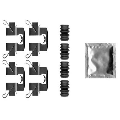 Imagen de Kit d&#039;accessoires, plaquette de frein à disque TEXTAR 82550900