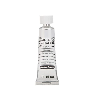 Imagen de Schmincke Horadam Gouache: 15ml Serie 0: Blanco Titanio