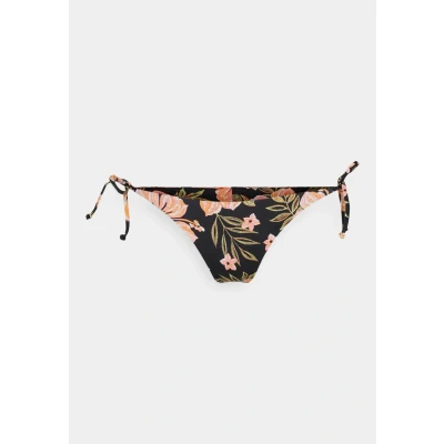 Imagen de Billabong Hooked ON Tropics TIE Tanga Braguita de bikini, Mujer, Talla: XL, Black pebble