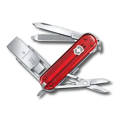 Imagen de Victorinox, Victorinox@work, Navaja Multiuso Suiza, Cuchillo bolsillo, Regalo, 8 Funciones, Hoja pequeña, Lima de uñas