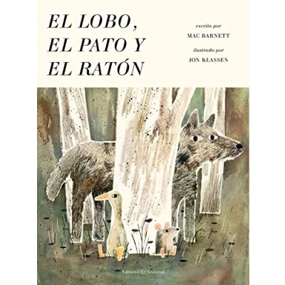 Imagen de el lobo, pato y ratón (Álbumes Ilustrados)