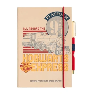 Imagen de Grupo Erik Cuaderno A5 Harry Potter Bloc de notas con Boligrafo Libreta hojas blancas pequeño, regalos