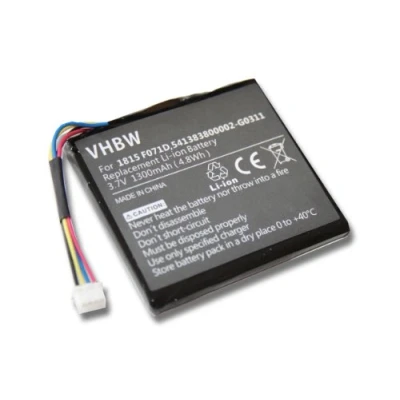 Imagen de vhbw Batería Recargable Compatible con Texas Instruments TI Nspire CAS, CX calculadora (1300 mAh, 3,7 V, Li Ion)