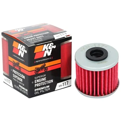 Imagen de K&amp;N Filters KN 117 Filtro de aceite Cartucho filtrante