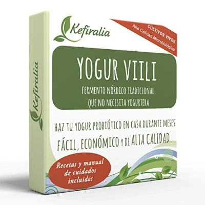 Imagen de Fermento de Yogur Viili (Reusable forma ilimitada) + Instrucciones Recetas Ayuda y asesoramiento en español KEFIRALIA®