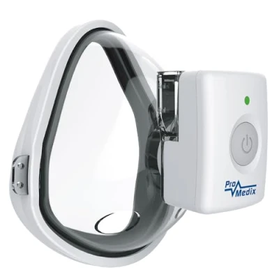 Imagen de Promedix PR 840 Inhalador de Malla, Inalámbrico, Portátil, Nebulizador Mano, Set Mascarillas para Niños, Adultos, Silencioso y Eficiente Uso Doméstico Viaje, Carga USB, 50 dB, 6 ml