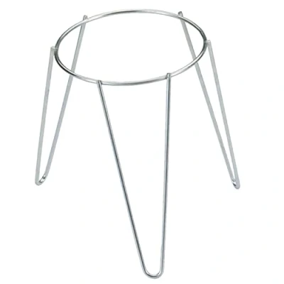 Imagen de Sauvic SATURNIA 03080 Soporte Maceta Pie Zincado 24 cms