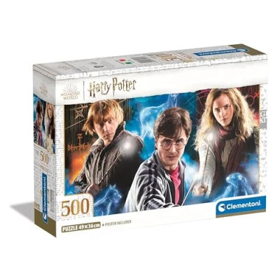 Imagen de Clementoni Harry Potter Puzzle De 500 Piezas, Rompecabezas Adultos, Entretenimento, 35535, Multicolor