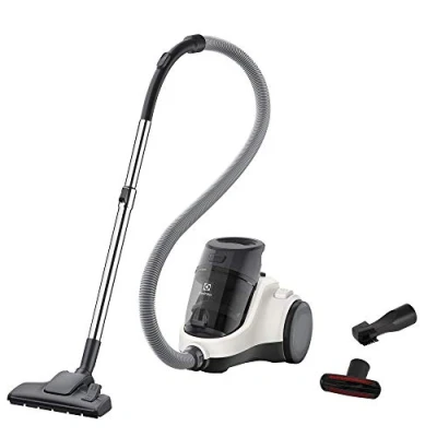 Imagen de Electrolux EC41 2SW 750 W Aspiradora (750 W, cilíndrica, Secar, Sin bolsa, 1,8 L, Filtro higiénico)