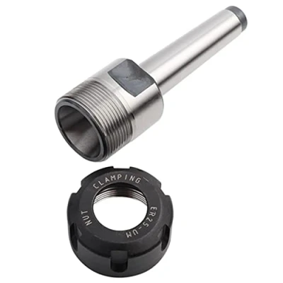 Imagen de Soporte de Fresado, ER25 MT2 M10 Portabrocas Pinza Cónica Adaptador Mandril Fresado Frontal Herramientas CNC