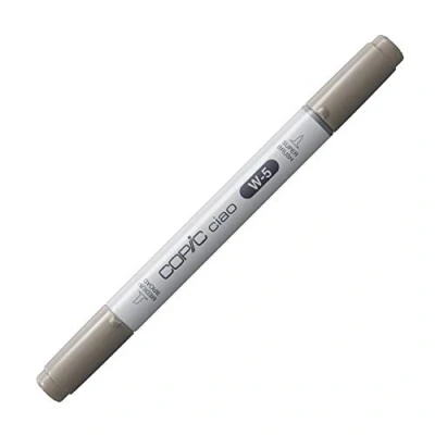 Imagen de COPIC Ciao Marcador Gráfico de Doble Punta, Gris (Warm Gray 5), 1.4 ml