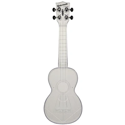 Imagen de Kala MK SWT/Clear Makala Waterman Ukelele soprano compuesto en color transparente
