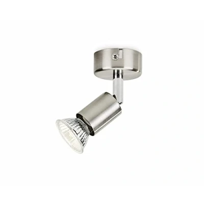 Imagen de Philips Foco GU10, bajo consumo, cromado, sin bombilla