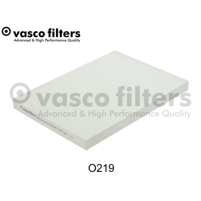 Imagen de DAVID VASCO O219 Filtro de habitáculo partículas 266 190 20 NISSAN: Qashqai / Qashqai+2 I, X Trail, I Van