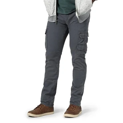 Imagen de Wrangler Authentics Regular Tapered Cargo Pant Pantalones, Peltre, 33W/32L para Hombre