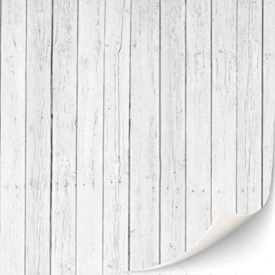 Imagen de 3 hojas autoadhesivas de pared ladrillo para casas muñecas, escala 1:12 (tablero blanco)