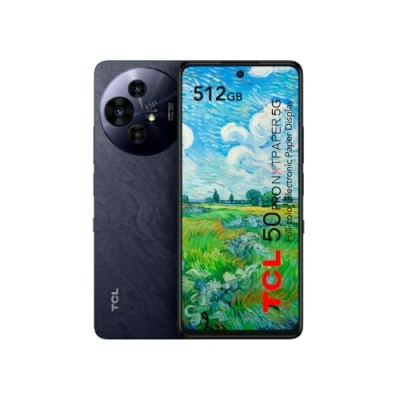 Imagen de TCL 50 Pro NXTPAPER 5G Smartphone de 6.8&quot; Mayor Confort Ocular (Pantalla FHD+, 16GB (8+8) 512GB, Ampliable MicroSD, Dual SIM, Cámara 32MP, Batería 5010mAh, Android 14.) Moon Gray