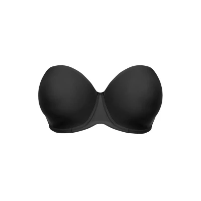Imagen de Elomi Smooth Sujetador sin tirantes/multiescote, Mujer, Talla: 105E, Black