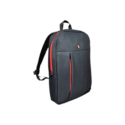 Imagen de Mochila Para Portátil Port Designs Portland Poliéster Negro, Rojo