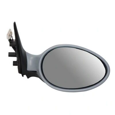 Imagen de espejo retrovisor Tyc 301 0023 derecha imprimado convexo, tintado en azul, calefactable, con sensor de temperatura, para ajuste elect.