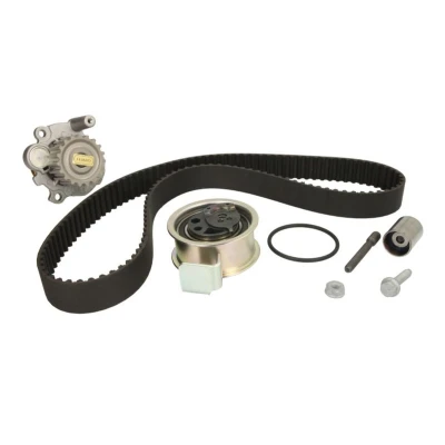 Imagen de HEPU PK05541 Bomba de Agua + Kit Distribucion sin amortiguador tensado, rodillo tensor 120 VOLKSWAGEN: Polo IV Hatchback, III Hatchback