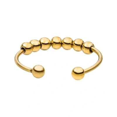 Imagen de Purelei® Anillo Shade Anxiety para mujer, resistente al agua, de acero inoxidable duradero, anillos ajustables 50 a 66, joyería moda tu look individual, 60 66 cm, Piedras preci