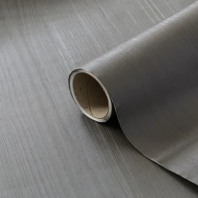 Imagen de d c fix vinilo adhesivo muebles Quadro Gris oscuro unicolor effecto madera autoadhesivo impermeable decorativo para cocina, armario, puerta, mesa papel pintado forrar rollo láminas 67,5 cm x 1,5 m