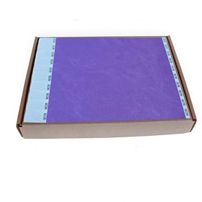 Imagen de MP Tyvek Pulseras 1000 unidades para Eventos, Color Lavanda