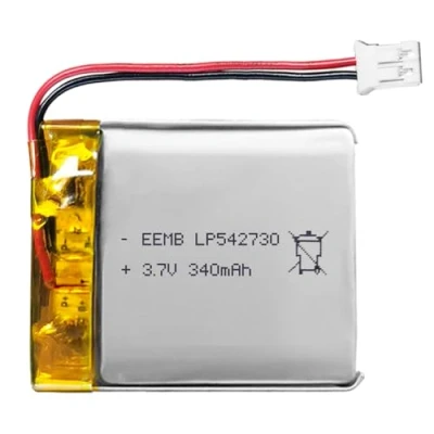 Imagen de EEMB Lithium Polymer batería 3.7V 340mAh 542730 Paquete de Recargable Lipo con Conector JST para VXI Blue Parrott: confirme la polaridad del Dispositivo y Antes Comprar