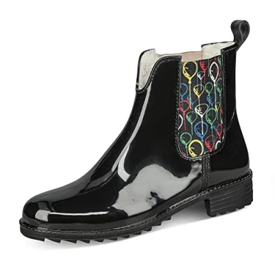 Imagen de Rieker P8280 09, Botas de Lluvia Mujer, Negro, 39 EU