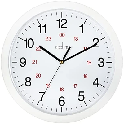 Imagen de Acctim Metro Reloj analógico de Pared Blanco