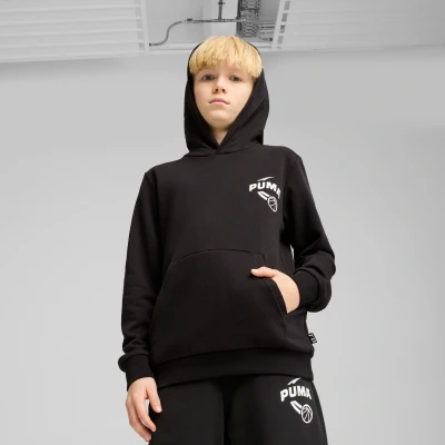 Imagen de Puma Posterize Youth Jersey con capucha para niños, Talla: 7 8a (8), Black