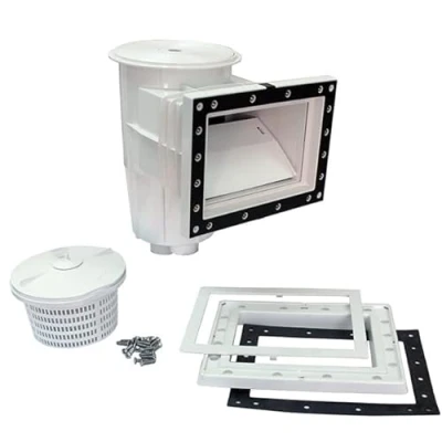 Imagen de Suinga Skimmer de 15 litros con Boca Standard para Piscinas Liner y prefabricadas. (Tapa Circular)