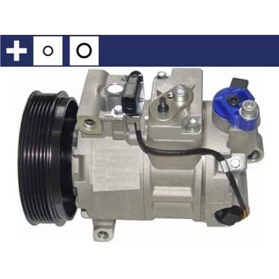 Imagen de MAHLE ORIGINAL ACP 193 000S Compresor de Aire Acondicionado 6SEU14C 12 PAG 46 R 134 a con junta anular AUDI: A6 C6 Berlina, A4 B8 Avant
