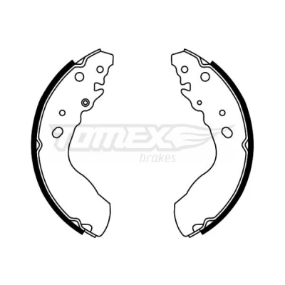 Imagen de TOMEX brakes TX 22 03 Zapatas de Freno Eje trasero 254 47 SUZUKI: Vitara II SUV, I SUV Cabrio