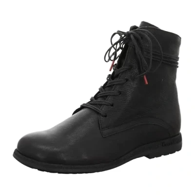 Imagen de Think! Rento sin Cromo curtido de Piel Forrada, Botas Cortas al Tobillo Mujer, 0000 Negro, 38 EU