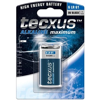Imagen de Tecxus Pila alcalina 6LR61 (9 V)