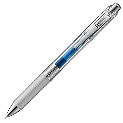 Imagen de Pentel Energel Pure BLN75TL Cax Gel de uñas, color azul 1 unidad
