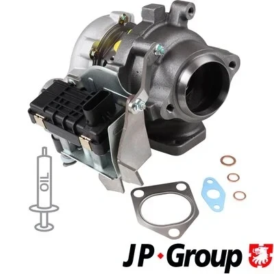 Imagen de JP GROUP 1417400600 Turbocompresor de gases escape incl. kit juntas BMW: 5 Berlina, X3