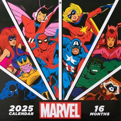 Imagen de Marvel 2025 calendario 30 x cm pyramid