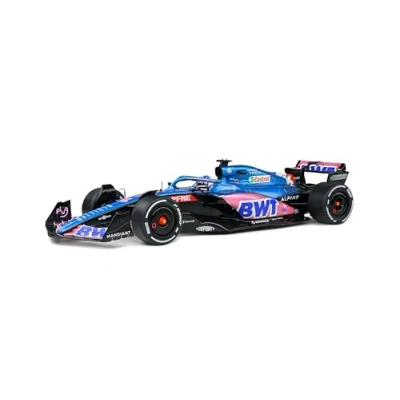 Imagen de OPO 10 Coche en Miniatura de Fórmula 1 Compatible con Alpine F1 Team A522 Fernando Alonso GP Mónaco 2022 1:18 Solido 1808803