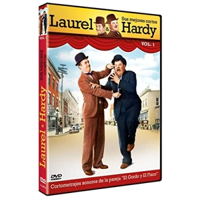 Imagen de Laurel y Hardy Sus mejores cortos [DVD]