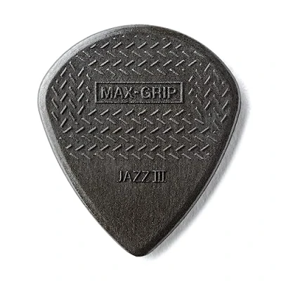 Imagen de JIM DUNLOP Púas Max Grip Jazz III Carbon Saco de 6