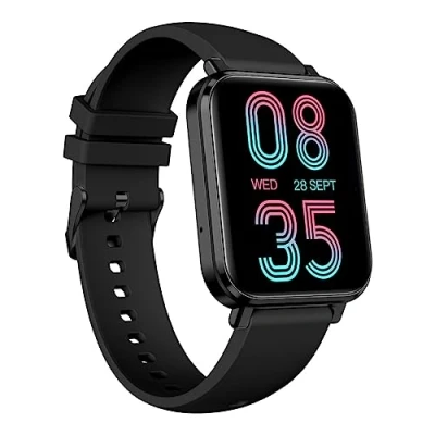 Imagen de Resistente al Agua, Elegante, Deportivo, Robusto Smartwatch myPhone Watch LS Negro con batería Grande hasta 10 días