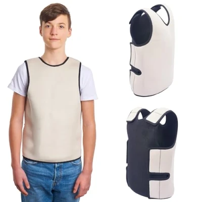 Imagen de ODOXIA Chaleco de compresión infantil Confort con presión profunda para niños TDAH Ropa sensorial autistas Diseño cómodo Camisa Gran sensación seguridad