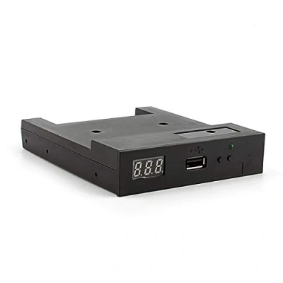 Imagen de Candeon Disquetera Externa USB 3.5&quot;, 1,44 MB Unidad De Disquete Floppy Disk Drive FDD Lector Disquetes Emulador para Teclado Musical
